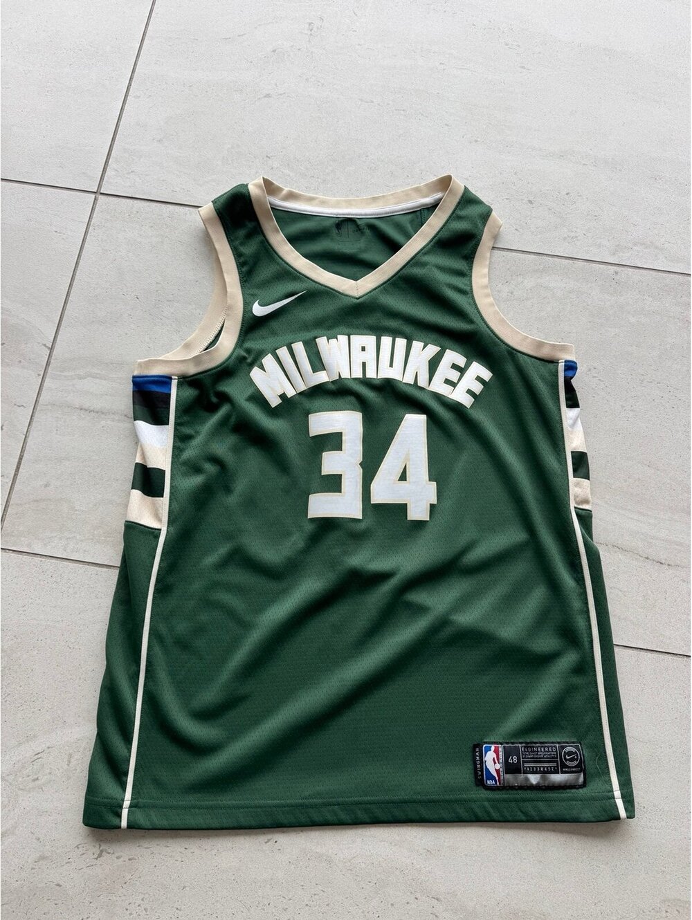 Nike NBA Antetokounmpo MilwaukeeBucks Jersey